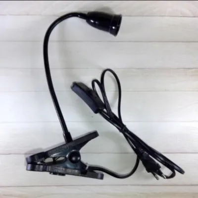 lampu Jepit Fleksibel E 27 Lampu Meja Jepit Flexibel Lampu Belajar