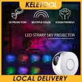 Smart Star Projector Space Galaxy Projector Starry Sky Moon Night Light Bluetooth Music Player App Control. 