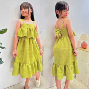 AMARA DRESS CAN FITS TO 5 YRS OLD UP TO 7 YRS OLD PITITE ( S&N TAYTAY CLOTHING APPAREL)