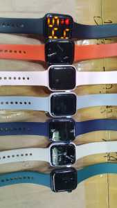 Big Sale Jam Tangan Wanita Terbaru Digital Rubber Strap