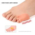 VTTO 2pcs=1pair Hammer Toes Separator Gel Silicone Foot Care Tools Thumb Bunion Corrector Hallux Valgus Protector Orthopedic. 