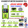 JDiag M200 Motor Scanner Function Diagnostic Tool Diagnosis M 200 Kesalahan OBDII ECU CO Motor Injeksi M-200 Scanner OBD2 Alat Diagnostik Sepeda Motor. 