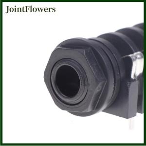 JointFlowers 5Pcs Stereo Loại Âm Thanh Jack PCB Bảng Điều Chỉnh Gắn Kết 6 Pin 1 4 6.35Mm Dual Kênh Nữ Stereo Jack Cắm Tai Nghe Ổ Cắm Điện Thoại Jack