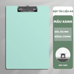 File Kẹp Tài Liệu A4 Chuyên Nghiệp - Bìa Trình Ký Đôi Nhựa Cao Cấp Giúp Sắp Xếp Hồ Sơ Gọn Gàng