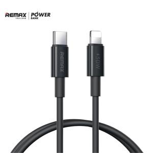Remax Cable รุ่น RC-C026 สายชาร์จมือถือ สายชาร์จ Type-C to IP ชาร์จเร็ว PD 30W มีประกันศูนย์ไทย