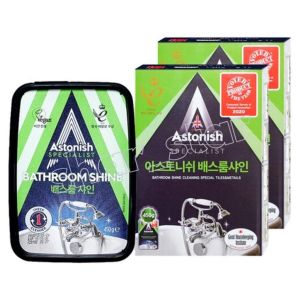 Astonish Specialist Bathroom Shine All Purpose Cleaner Paste with Orange Oil 450g/15.87oz Pack of 2