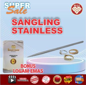 SANGLING STAINLESS PATRI PERHIASAN EMAS PERAK SILVER DIAMOND