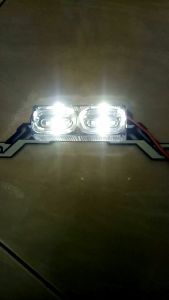 LAMPU LED BREACKET 2MODE PLAT NOMOR 2 MATA MOTOR/MOBIL LAMPU LED VARIASI