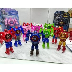 COD - JAM TANGAN DIGITAL ROBOT KARAKTER SUPER HERO ANAK BEST SELLER (LAMPU) / JAM ANAK ROBOT / MAINAN ROBOT ANAK