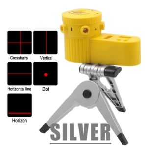 Multifunction 4 In 1  Laser Level Self Leveling Cross Line Leveler Tool for Construction Floor Tile Home Measuring Laser Ruler with Rotate Tripod Vertical Horizontal