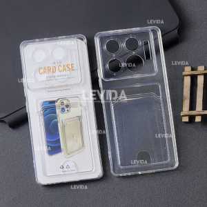 Infinix GT 20 Pro Case Slot Kartu / Card Case Bening