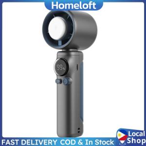 Portable Hand Fan 199 Gear Speed Wind USB Rechargeable Electric Fan Digital Power & Speed Display for Home Office Travel Outdoor