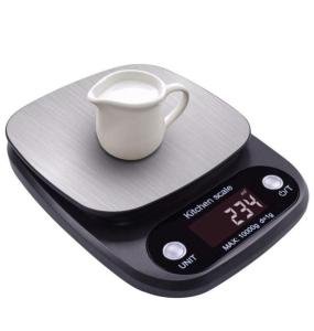 Digital Weighing Scale Kitchen LED Backlight Weigh Range 10kg LED Screen Mini Electronics Multifunction Cooking Baking Measuring Tool