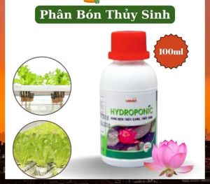 Dung Dịch Thủy Canh thủy sinh HYDROPONIC 100ml sử dụng cho các loại cây trồngAn Toàn Cho Cá