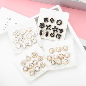 XIAMI Mini Bross H533 10Pcs Pin Baju Tanpa Jahit Untuk Dekorasi Pakaian Wanita Aksesoris Fashion
