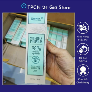 Kem Đánh Răng Keo Ong Siberian Propolis – Bảo Vệ Toàn Diện Sức Khỏe Răng Miệng Từ Thiên Nhiên ( 100ml/tuýp )