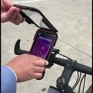 Waterproof Bike Phone Mount Cell Phone Holder For Motorcycle - Bike Handlebars 360° Adjustable Universal Motorcycle Phone Mount