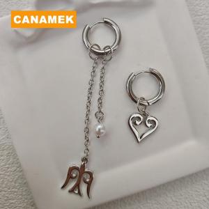 【CANAMEK】 Retro Pendant Drop Earrings For Women Personality Tassel Earrings Jewelry Gifts