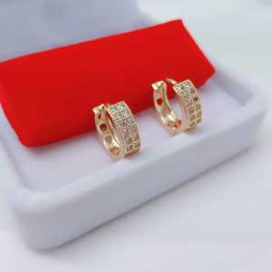 Anting Clip Wanita Aksesoris Fashion Awet Tahan Lama Anti Karat Cocok Untuk Harian G3-1C