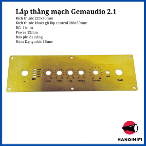 Mạch Gem audio 2.1 TPA3116 2X50W + 100W chip 32 chân chính hãng Gem phiên bản mới nhất