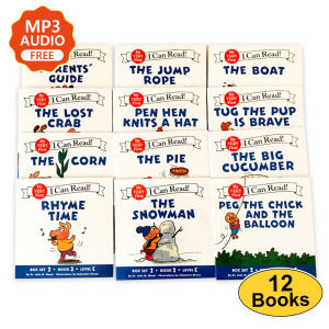 【In Stock】Learn to Read with Tug the Pup and Friends - Phonics Learning Book English Picture Book for Beginning Readers Educational Stories for Bedtime Reading (My Very First I Can Read) เล่มเล็ก หนังสือภาษาอังกฤษหัดอ่าน