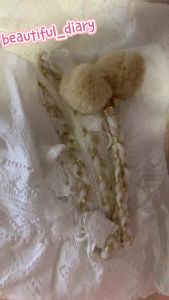 White Lace Maxi Dress Women spaghetti strap V neck lace tassels cream white boho loose long dress for casual/beach/holiday㏇X0407