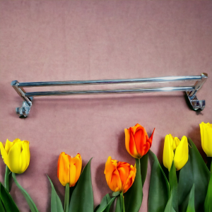 Thanh treo khăn máng khăn nhà tắm (đôi - móc câu) 100% inox 304 chống rỉ sét hạn chế ăn mòn chịu lực tốt độ bền cao