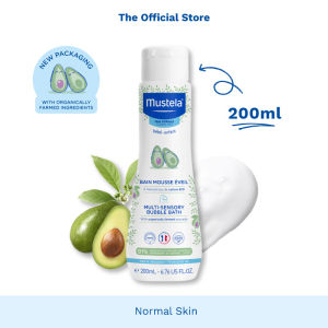 Mustela Multi-Sensory Bubble Bath 200ml [Normal Skin] (exp: 2028 & beyond) updated 15/08/25