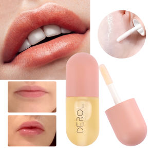 DEROL Plant Extracts Plumping Lip Serum Lip Plumper Instant Volumising Lip Gloss Brighten Lip Oil Lip Care Lip Honey