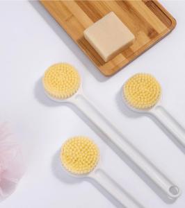 🔥SG READY STOCK🔥 Long Handle Bath Brush Back Rub Back Brush Bath Scrub Shower Brush Bathroom Tool Body Cleaning