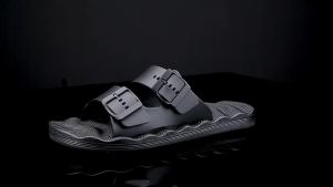 Summer MenS Outdoor Trendy Non-Slip EVA Large Size Bathing Home Use Slide Sandals Massage Slippers