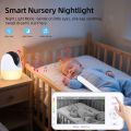 WiFi-Control Video Baby Monitor Featuring 4.3-Inch Screen, PTZ Function, Auto Tracking, Night Vision for Pet and Baby Surveillance Care. 