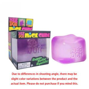 (Ship in 24hrs)NeeDoh Nice Cube Squishy Fidget Toy Nice Ice Baby Sensory Stress Relief Squeeze Gift For Kids Adult Gifts Great Stre Christmas gifts