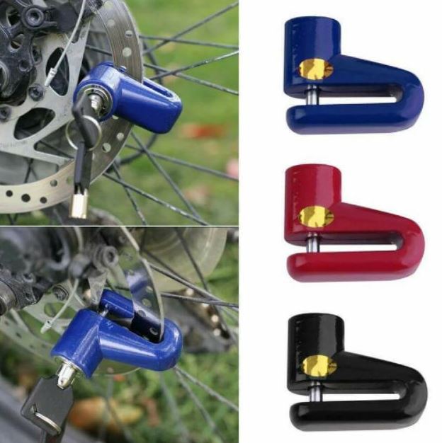 Wheel Lock Bike Disk Brake Lock Anti Theft Brake Disc Lock For