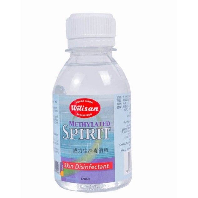 Wilisan Methylated Spirit Skin Disinfectant 120ml Lazada