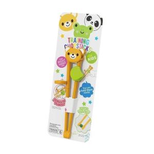 Cartoon Bear Frog Chopsticks for Baby Silicone Learing CHopstics Anti Slip Eating Holder Kids Training Tableware Food Sticks