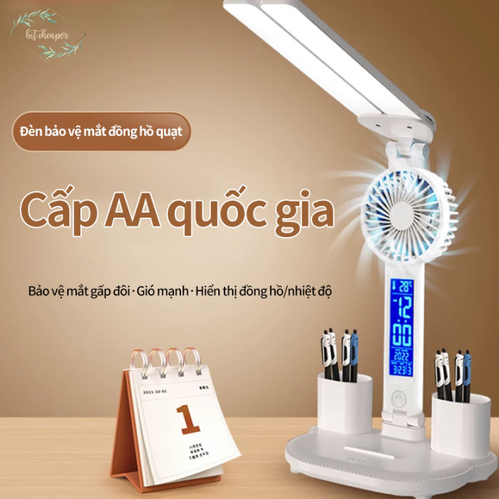 Đèn Bàn Hai Đầu USB Hiện Đại Có 3 Mức Độ Sáng Điều Chỉnh Và Bảo Vệ Mắt ...