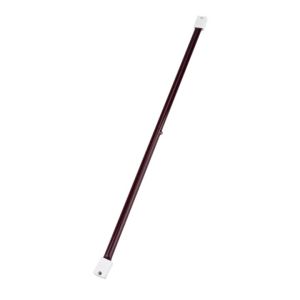 4PCS 350mm 220V 1000W Ruby Tungsten wire Color Halogen Infrared Quartz Tube IR Lamp Element Heater for Shoes Machine