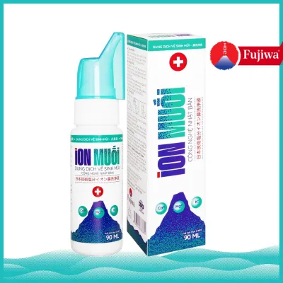 Xịt Mũi Ion Muối Fujisalt Chai 70ml Hương Bạc Hà The Mát hoặc Hương Biển - Dung Dịch Vệ Sinh Mũi Ion Muối Làm Sạch Sâu