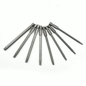 LDIES 1PC Head Torx Screwdriver Bit 100mm Long Crewdriver Bits Hand Tools Alloy Steel Screw Driver T8/10/15/20/25/27/30/40 7T2N8
