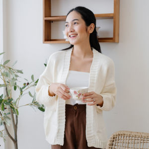 Vintage House Lucia Cron Cardi (Cardigan Rajut Wanita Korea)