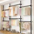 Clothes Hanging Rack Cabinet Wardrobe For Clothes Drying Rack Hanger Rack Open Wardrobe Metal Indoor Simple Wardrobe. 