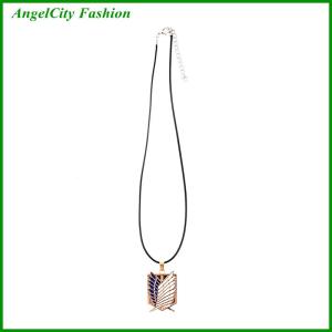 AngelCity Fashion Store Attack On Titan Necklace Wings Of Liberty Freedom Investigation Corps Necklace