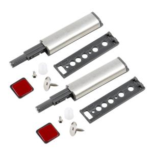 Quiet Closing Cabinet Door Opener Anti Slamming Mechanism With Safety Finger Protecting Durability Structure