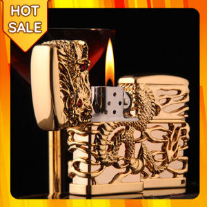 Quẹt Bật Lửa Chief CF0984J Rồng Quấn Ôm Ngọc Ốp Nổi 4 Mặt Dùng Xăng Bấc Đá Cao Cấp - Giao Màu Ngẫu Nhiên (KHÔNG CHỨA XĂNG) Bật Lửa Thiết Kế 4 Mặt Độc Đáo - Lazada
