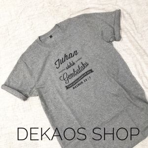 BAJU KAOS SALIB KRISTEN PRIA WANITA / BAJU KAOS ROHANI PRIA WANITA / ATASAN ROHANI KRISTEN / KAOS ROHANI KRISTEN / KAOS ROHANI KATOLIK / DEKAOS 800