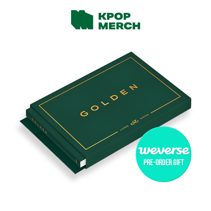 Bts Jung Kook Solo Album [ Golden ] Weverse Album Ver Lazada