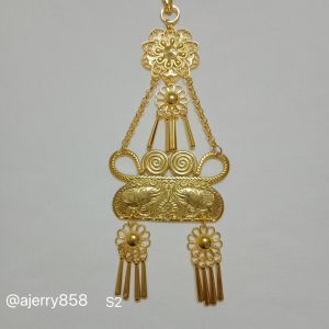 ที่ห้อยเข็มขัด ตุ้งติ้ง  ผ้าไทย เครื่องประดับผ้าซิ่น ที่ห้อยผ้าถุง สายห้อยเข็มขัด เครื่องประดับไทย