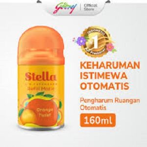 Stella Home Air Freshener Refill Matic Orange Twist 160ml
