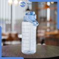 Botol Minum 2000 Ml Transparan Free Sticker 2D & 3D Sedotan | Lazada ...